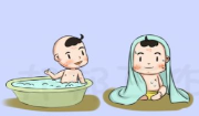给得了湿疹的宝宝洗澡的注意事项